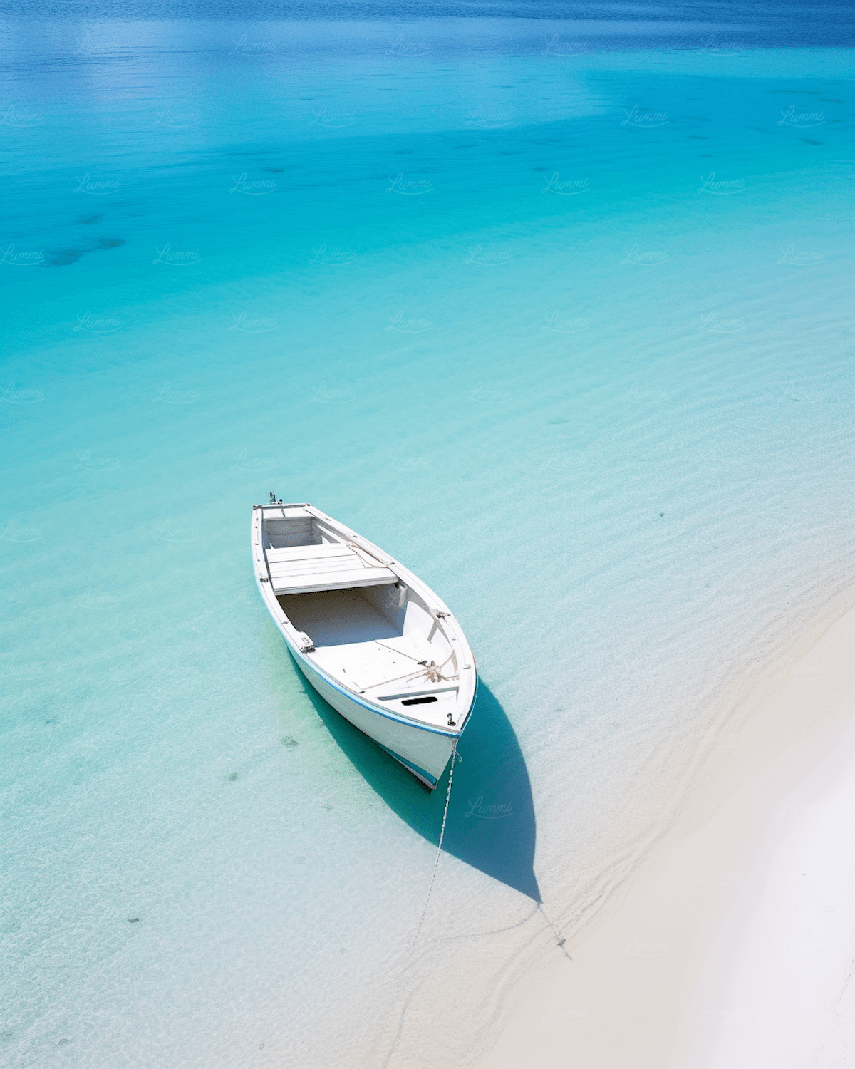 Boot am Strand